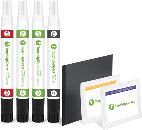 Vista 77 de TouchUpDirect 1J7 Atomic Silver Metallic Compatible con Lexus Exact Match - Aerosol de pintura de retoque - Kit esencial
