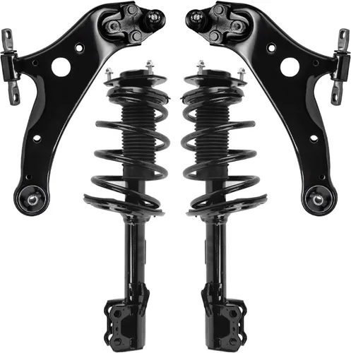 Vista 112 de Detroit Axle - Kit de brazos de control de extremo delantero para Acura 2004-2008 TSX 2003-2007 Honda Accord, 2 brazos de control inferiores, 2