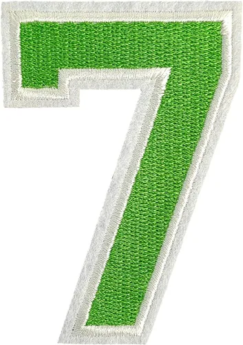 Vista 96 de 3 parches de números de 4.5 pulgadas, parche de números universitarios, apliques de números del 0 al 9 para ropa, vestido, sombrero, calcetines
