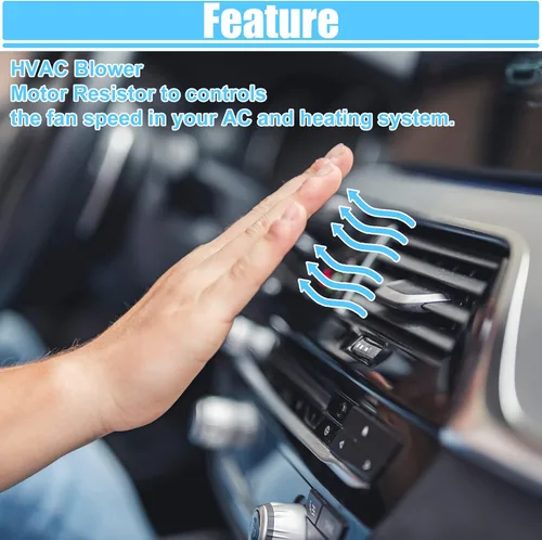 Vista 4 de ACROPIX Resistor de motor de soplador de HVAC Módulo de control de ventilador de CA para Jeep Grand Cherokee 4.0L 4.7L 2001-2004 No.5012699AA