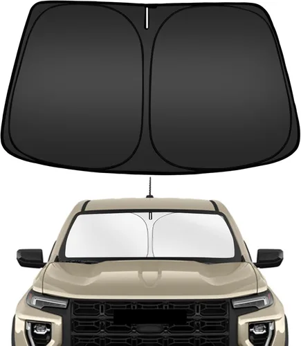 Vista 57 de ARISMOTOR Parasol para parabrisas para BMW X3 2018-2025, ajuste personalizado plegable, protector de parasol y visera solar para ventana delantera