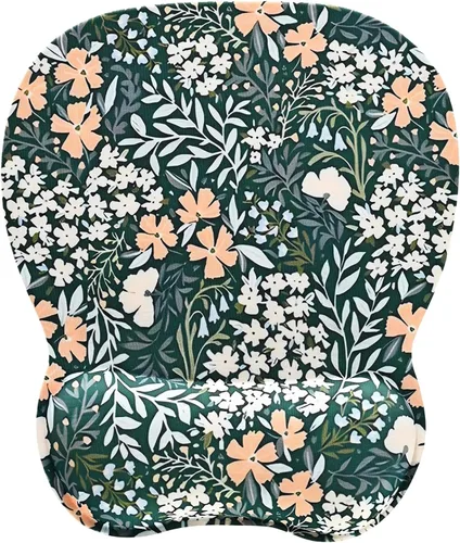 Vista 18 de EooCoo Alfombrilla ergonómica para mouse con soporte de muñeca, alfombrilla de mouse con reposamuñecas de espuma viscoelástica y base antideslizante