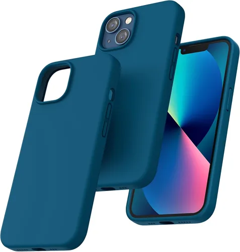 Vista 13 de TOCOL Funda delgada de silicona para iPhone 11 de 6.1 pulgadas, ajuste preciso, antideslizante, protección contra caídas, color negro