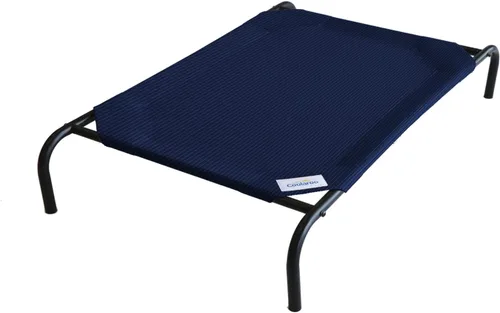 Vista 7 de Coolaroo Cama elevada para perros original - Cama transpirable para mascotas fuera del suelo con tela refrigerante, alivio articular y tela