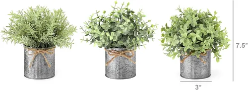 Vista 7 de Mkono Luces de tarro de masón, decoración de mesa para comedor, casa de campo, decoración de mesa de café, flores, centros de mesa de verano