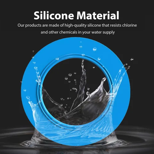 Vista 2 de Sello de válvula de descarga para inodoro American Standard y Eljer, paquete de 3 piezas de inodoro para 7301111-0070A Kit de repuesto de válvula