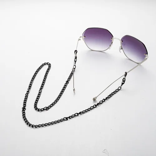 Vista 3 de Cadena de lentes para hombres y mujeres, cadena de lentes de sol, cadena de lentes de lectura, 2 piezas
