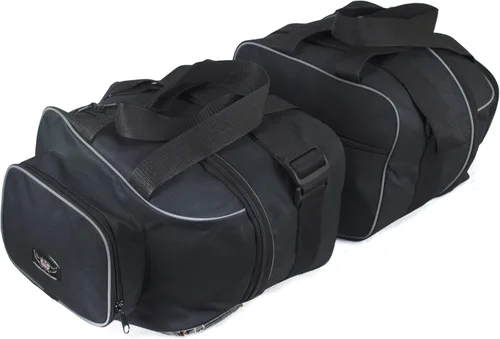Vista 5 de GREAT BIKERS GEAR - Alforja Liner Bolsas Bolsas interiores Bolsas de equipaje para Kawasaki 1000/650 Lt, Negro -, Bolsas interiores de alforja