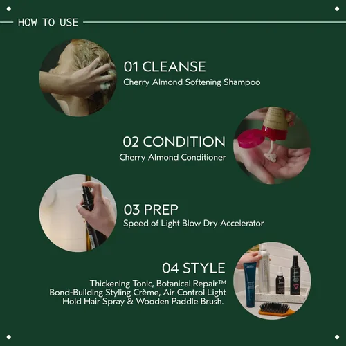 Vista 5 de Aveda Cherry Almond Softening Shampoo Adds Softness and Shine for Normal to Dry Hair 97% Naturally Derived* Silicone Free Iconic Cherry