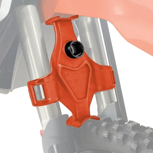 Vista 8 de Protector de Horquilla para Bicicleta de Tierra, Protector de Horquilla Delantera de Motocicleta, Soporte de Refuerzo Protector de Guardas