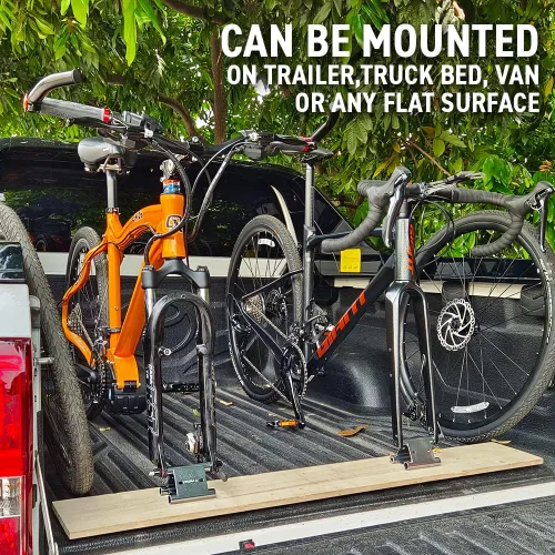 Vista 6 de ONIPAX Bike Fork Mount Truck Bed & Van Rack