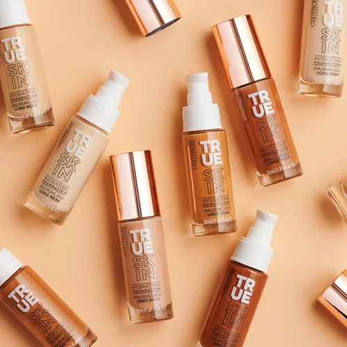 Vista 6 de Catrice Base de maquillaje hidratante True Skin (020 Warm Beige)