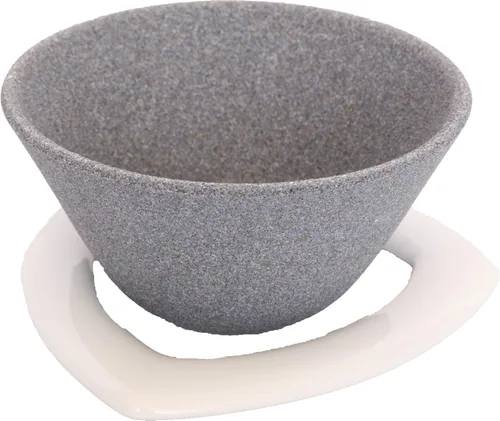 COFIL Standard Ceramic Coffee Filter Dripper with Dedicated Base, White 13904002