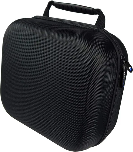 Vista 8 de Casematix Gaming Headset Case compatible con PS5 Pulse 3D auriculares inalámbricos Platino Playstation auriculares inalámbricos para PS4 dongle