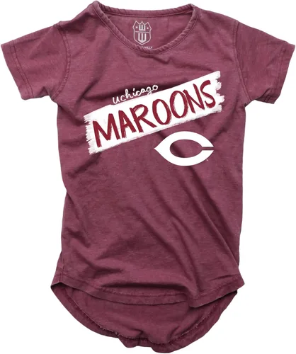 Vista 33 de Wes and Willy NCAA - Camiseta Burnout para niñas S/S