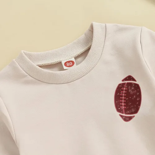 Vista 4 de Conjunto de Pascua para bebé niña con texto en inglés "The Bunny Love Me", sudadera con estampado de letras, suéter, ropa de primavera