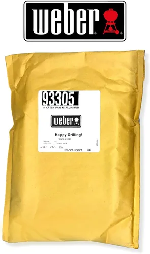 Vista 4 de Weber #93305 kit de bandeja recolectora de aluminio