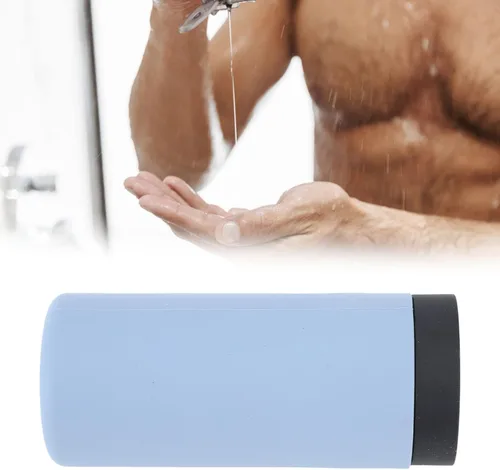 Vista 4 de Dispensador de líquido recargable para lavar platos, dispensador de jabón líquido para platos, botella dividida, botella de jabón de manos