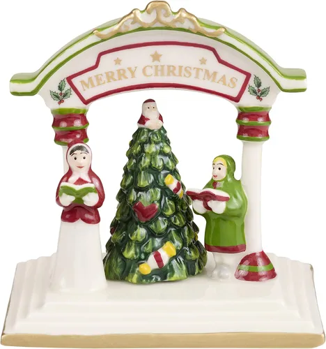 Vista 11 de Spode Árbol de Navidad Aldea en Miniatura Decoración Figural de Bell Hop, Figurina Navideña, Decoración Navideña Festiva de Mesa, Acento