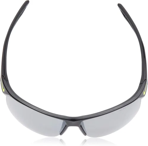 Vista 4 de Nike Golf Gafas de sol Cross Trainer marco negrovoltio gris con lente flash plateada