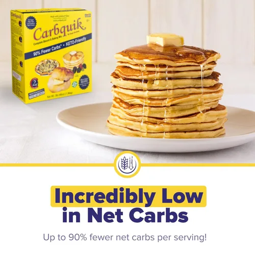 Vista 4 de Carbquik - Mezcla para hornear, 3 lb (48 oz)