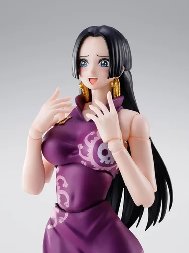 Vista 4 de TAMASHII NATIONS - Una pieza - Boa Hancock -Marineford- S.H.Figuarts Figura de acción