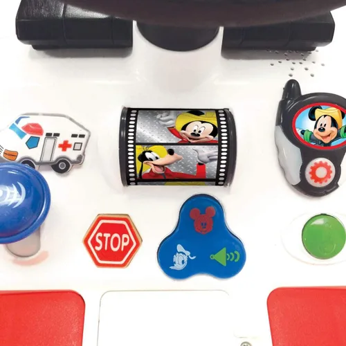 Vista 4 de Kiddieland Disney Mickey Activity - Camión de bomberos de 12 meses a 36 meses, grande