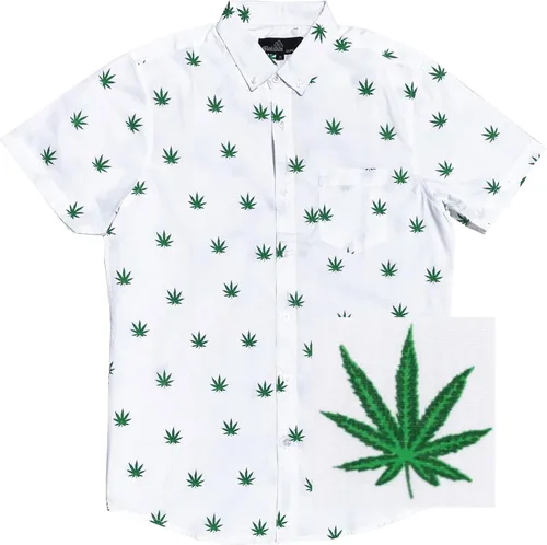 Vista 44 de Molokai Surf - Camisas hawaianas de manga corta con botones y corte ajustado