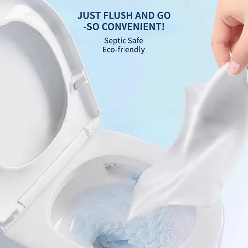 Vista 4 de Toallitas desechables para hemorroides Toallitas medicinales de hamamelis con pH equilibrado 120 unidades naturales sin fragancia