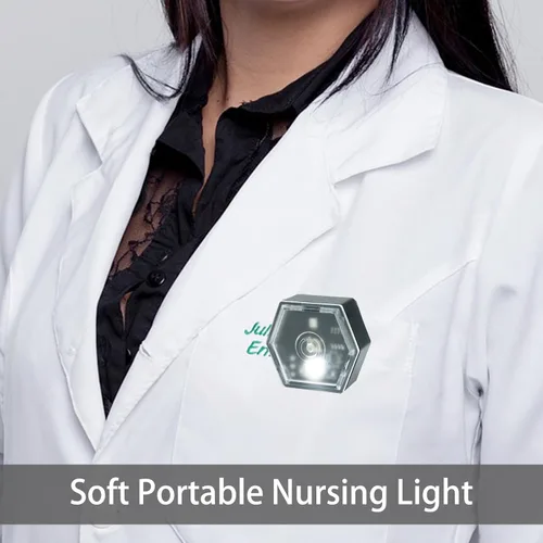 Vista 2 de Luz LED de seguridad, luces de correr para corredores, luces traseras de bicicleta LED con clip para perros, luz para caminar por la noche, trotar