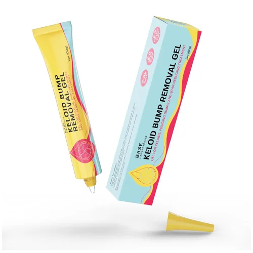 Vista 6 de BASE LABORATORIES Gel Eliminador de Protuberancias Queloides Tratamiento Natural para Protuberancias de Piercing y Gel para Cicatrices Queloides
