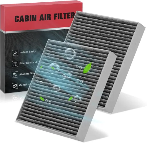 Vista 36 de BDFHYK 2 filtros de aire de cabina CF10136 con carbón activado compatibles con Chevy Uplander 2005-2009, Venture 2001-2005, compatibles con Buick