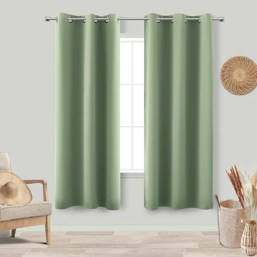 Vista 67 de KOUFALL Cortinas Doradas de Lujo Opacas para Sala de Estar, Elegantes Modernas Cortinas para Sala de 84 Pulgadas de Largo 2025