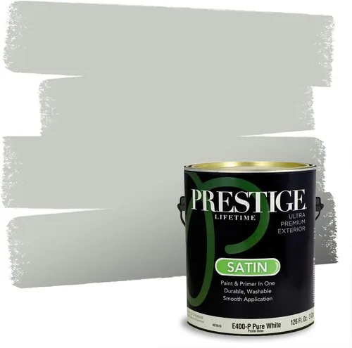 Vista 196 de Prestige Paints - 2 en 1, pintura base y pintura de exterior, P400-D-SW7053