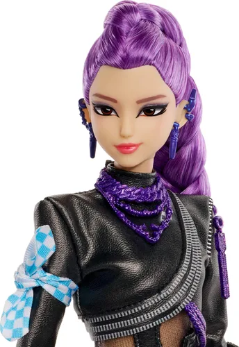 Vista 2 de Muñeca Mattel Kpop Demon Hunters HUNTR/X Rumi Deluxe Fashion