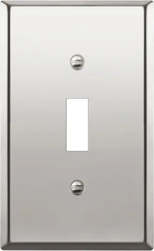Vista 10 de ENERLITES Placa de pared metálica para interruptor de luz de palanca, cubierta de interruptor de acero inoxidable, resistente a la corrosión