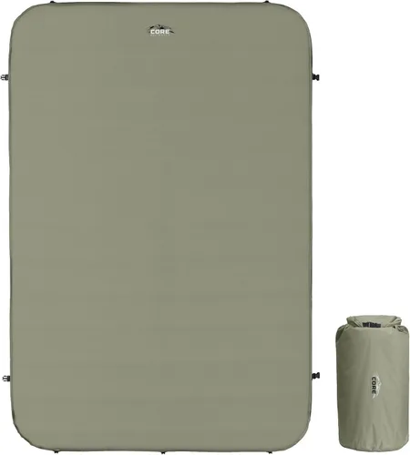 Vista 9 de CORE Regular Self Inflating Camping Bed Perfect Blow Up Mattress for Travel Car Camping & Outdoor Use Air & Foam Filled Inflatable Sleeping Pad