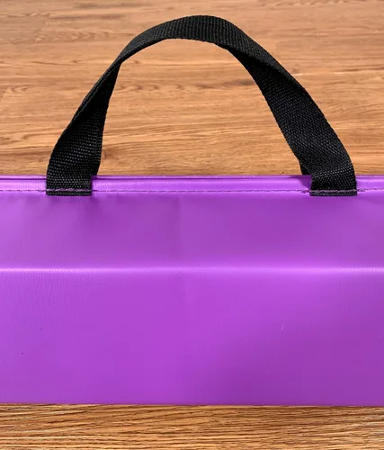 Vista 3 de MARFULA 6 FT 8 FT 9 FT 10 FT Balance Beam Folding Floor Gymnastics Equipment for Kids, Non Slip Base, Gymnastics Beam for Training Home Gym Use