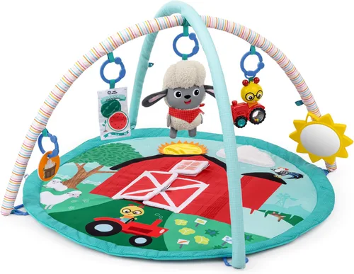 Vista 11 de Baby Einstein Patch's Playspace - Tapete de juego de actividades y gimnasio con música, edad recién nacido +