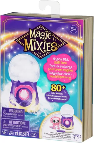 Vista 6 de Magic Mixies - Paquete de recambio de niebla mágica y hechizos para bola de cristal mágica