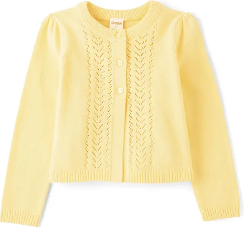 Vista 16 de Gymboree - Cárdigan de manga larga con botones frontales para bebés y niñas pequeñas