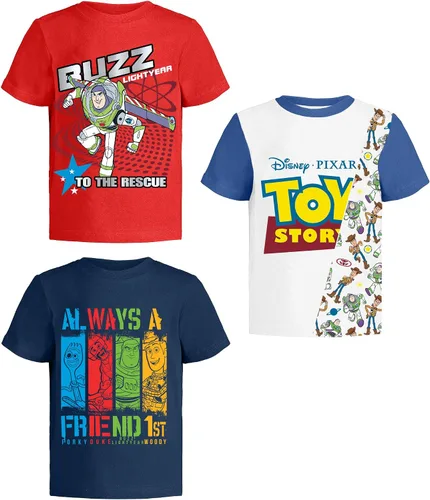 Toy Story Pixar Camiseta (juegos) Woody Buzz Lightyear Jessie Rex Hamm MrPotato Forky Slinky Dog Toddler Cumpleaños Ropa para niños