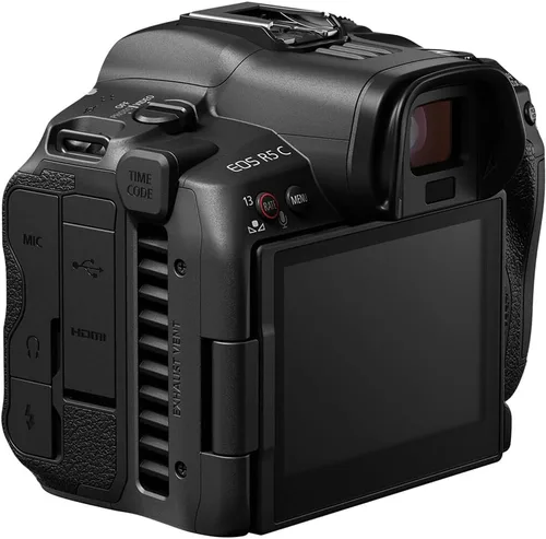 Vista 6 de Canon Cámara de cine sin espejo EOS R5 C (5077C002) + tarjeta SD resistente Sony de 64 GB + bolsa + cargador + batería LPE6 + lector de tarjetas +