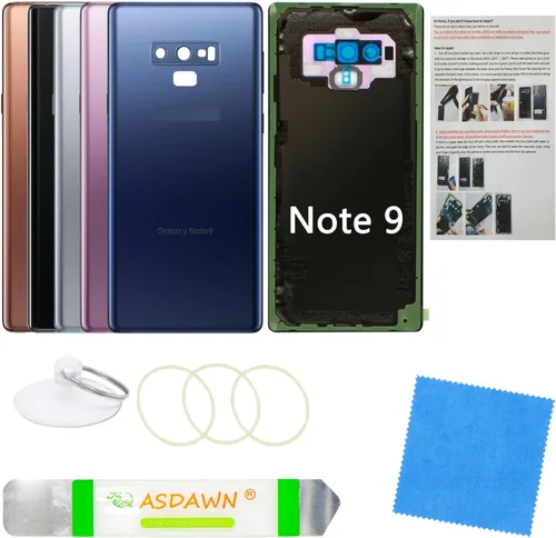 Vista 19 de Estuche de panel de vidrio trasero de repuesto para Galaxy S8 con manual de instalación + lente de cámara preinstalada + todo el adhesivo + kit