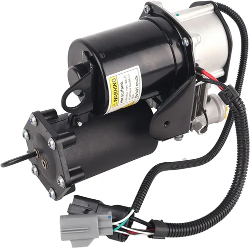 Vista 7 de PAROD Bomba de compresor de suspensión neumática LR023964 [conector de 6 pines] apta para Land Rover LR3 Discovery 3 2005-2009, LR4 Discovery 4