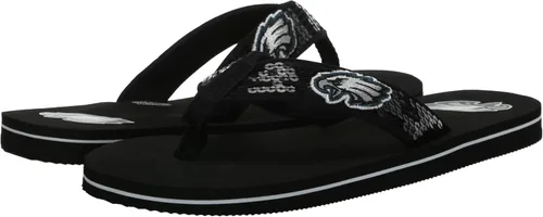 Vista 15 de FOCO Womens NFL Team Logo Sequin Strap Sandals Flip Flops