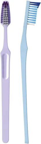 Vista 3 de Reach Crystal Clean Cepillo de dientes, firme, varios colores (paquete de 18)