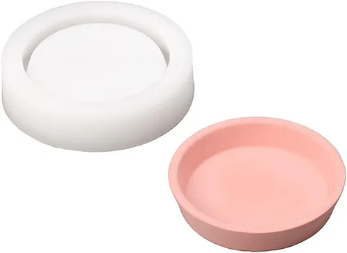 Vista 7 de Molde de silicona de cemento Ceative Face Flower Pot Mold DIY Pen Holder Making Tools