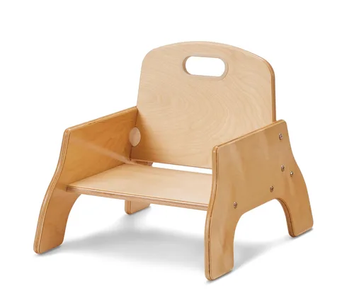 Vista 11 de Jonti-Craft Silla apilable 6802TK Chairries, RTA, 9 pulgadas de altura