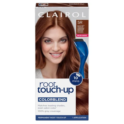 Vista 20 de Clairol Root Touch-Up de Nice'n Easy Tinte permanente para el cabello, 4 Castaño Oscuro Color de Cabello, Paquete de 1